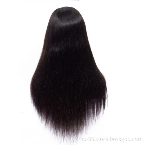 Annione Human Hair Wigs Human Hair Supplier Free Sample HD Transparent Full Lace Wig 360 Lace Front Wig Human Hair Straight